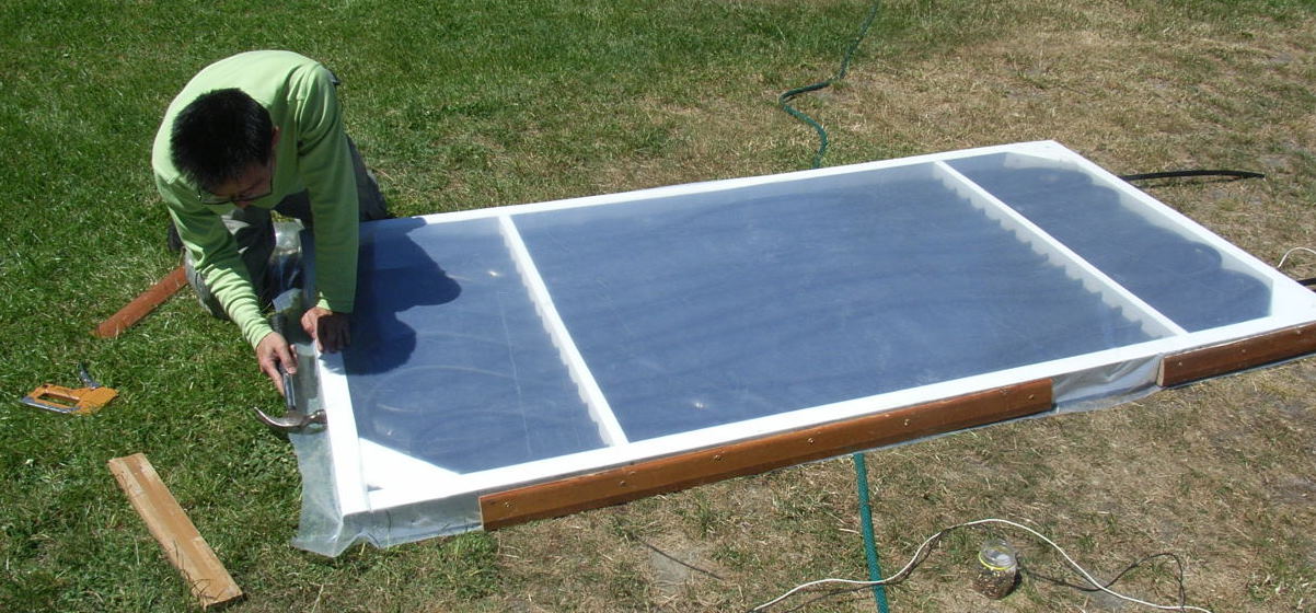 to harvest this free energy, and make your own solar water